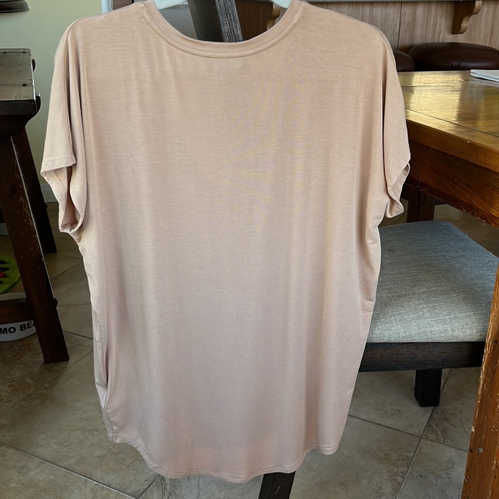 Express Rayon V-neck Tunic, S - Picture 4 of 6